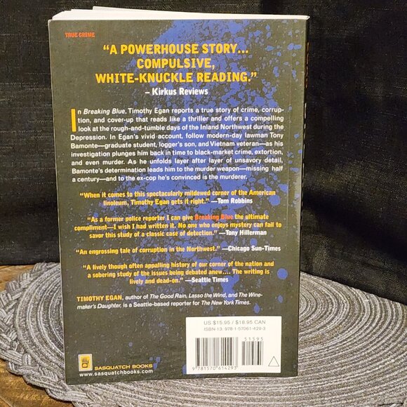 Breaking Blue - Softcover book - Timothy Egan - Picture 4 of 4